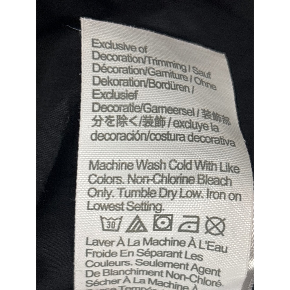 J.Crew Re-Imagined Black Ruffle V-Neck Tiered Cotton Midi Dress 4P Petite - Picture 6 of 7